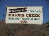 Majors Creek Signage